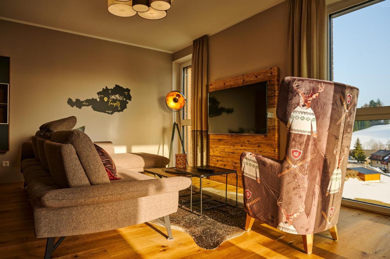 Die Tauplitz Lodges - Adler Auszeit Lodge D6 By Aa Holiday Homes Zewnętrze zdjęcie