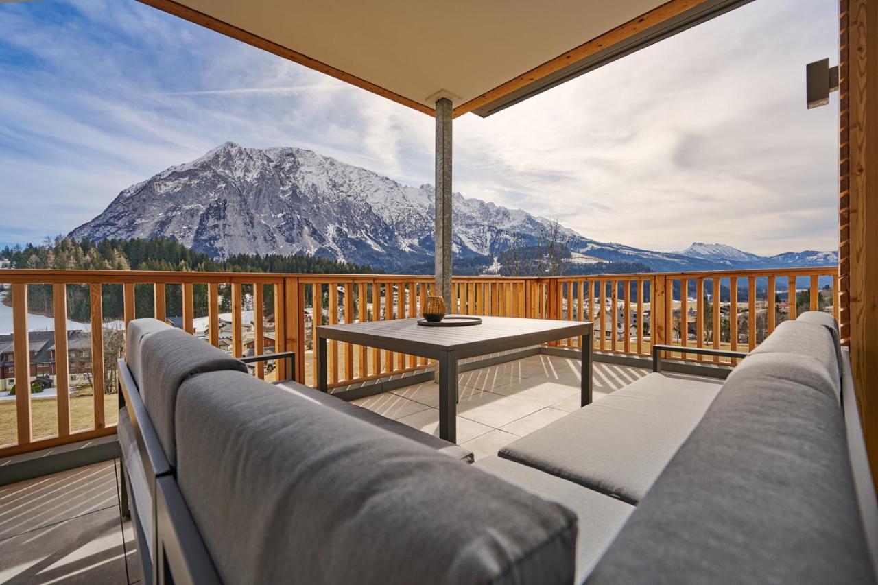 Die Tauplitz Lodges - Adler Auszeit Lodge D6 By Aa Holiday Homes Zewnętrze zdjęcie